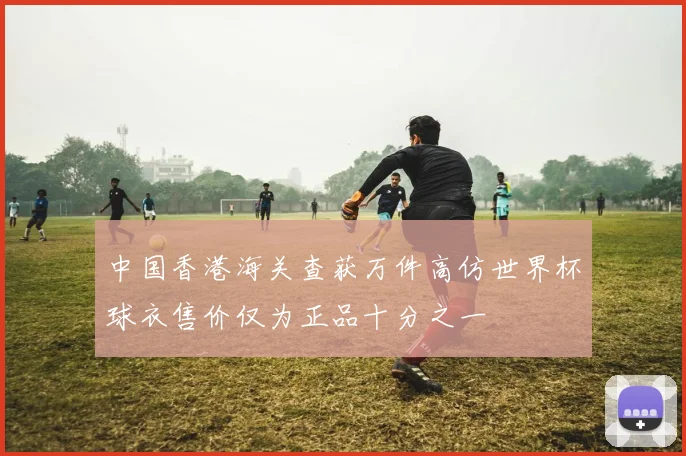 中国香港海关查获万件高仿世界杯球衣售价仅为正品十分之一